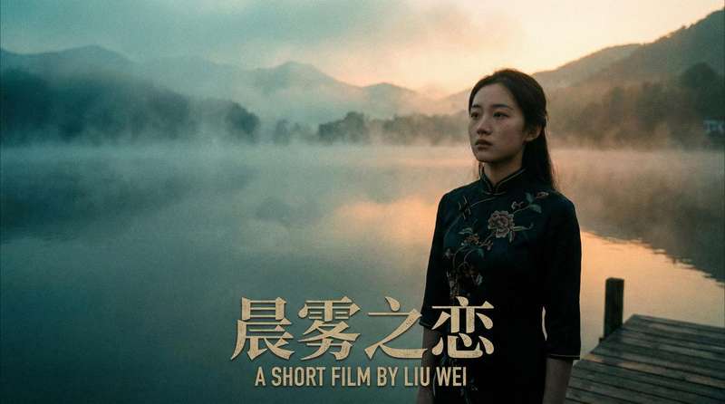 海角社区原创影视视频-湖畔晨曦